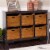 Uttermost Ardusin Transitional Wood Hobby Cupboard in Black Finish Perspective: front