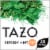Tazo Herbal Tea Tea Bags Perspective: front