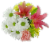 Mother's Day Mommy & Me Fresh Flower Bouquet Perspective: front
