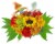 Fall Harvest Bouquet Perspective: front