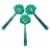 SwimWays Disney Princess Ariel Glitter Dive Wands Diving Toys Perspective: front