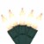 GKI/Bethlehem Lighting 50-Count Clear Frosted Perm-O-Snap Mini Christmas Light Set, 24.75ft Perspective: front