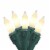 GKI/Bethlehem Lighting 50-Count Frosted White Commercial Grade Mini Christmas Light Set, Perspective: front