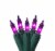 GKI/Bethlehem Lighting 100-Count Purple Commercial Grade Mini Christmas Light Set, 45.5ft Perspective: front