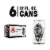Avery Stampede Gold Lager Craft Beer Cans Perspective: front