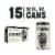 Avery Stampede Gold Lager Craft Beer Cans Perspective: front