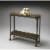 Butler Specialty Mountain Lodge Console Table in Burnt Umber Perspective: front