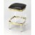 Butler Specialty Company Jordan Acrylic & Leather 24  Counter Stool - Black Perspective: front