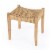 Butler Garner Woven Jute Stool Perspective: front