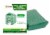 2 Tier 12 Shelf Greenhouse PE Replacement Cover - To Fit Frame Size 49.2"W X 98.4"D X 74.8"H Perspective: front