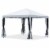 10' x 10' Pop-Up Canopy Party Tent Gazebo Canopies UV Protect w/ Mesh Wall Perspective: front