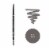 NYX Professional Makeup Micro Brow Pencil 7.5 Grey Perspective: front