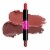 NYX Professional Makeup Wonder Stick Cream Blush Stick Dual-Ended 03 Coral + Deep Peach Perspective: front