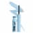 NYX Professional Makeup Vivid Brights Liquid Eyeliner 06 Blue Thang Perspective: front