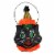 Halloween Sassy Cat Mini Bucket Paper Mache Black Cat Clown Hat Tj0472 Perspective: front