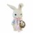 Easter Sweet Bunny Paper Mache Paper Basket Eggs Tj8645 Perspective: front
