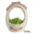 Easter Easter Basket Medium Paper Glittered Grass Tj9496 Perspective: front
