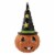 Halloween Retro Pumpkin Witch Container Vintage Halloween Translucent Tl0244 Perspective: front