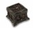 Steampunk Butterfly Bronze Finish Trinket Box Stash Box Perspective: front