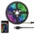6.5' Remote Controlled Multi Color LED Light Strip Perspective: front