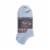 Skechers Active™ No Show Cotton Blend Socks - Blue Perspective: front