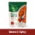 Bibigo Frozen Tteokbokki Rice Cakes with Sweet & Spicy Sauce Perspective: front