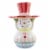 Tabletop Sweet Treat Snowman Server S/2 Peppermint Cake Stand Chip Dip 2929303 Perspective: front