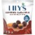 LILY'S Dark Chocolate Style No Sugar Added Covered Caramels Bag Perspective: front