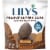 LILY'S Dark Chocolate Style No Sugar Added Peanut Butter Cups Sweets Bag Perspective: front
