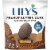 LILY'S Dark Chocolate Style No Sugar Added Peanut Butter Cups Sweets Bag Perspective: front