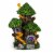 Mystic Gnome Fairy House with VP Home Solar Light for Home & Outdoor Decor Perspective: front