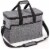 VP Home Heather Gray 48 Can Large Collapsible Insulated Cooler Bag Perspective: front