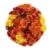 Fall Poms Bouquet Perspective: front