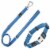 Pet Life Advent Outdoor Series Reflective Durable Martingale Training Dog Leash and Collar Perspective: front
