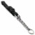 Tutor-Sheild' Martingale Safety and Training Chain Dog Collar - Small / Black Perspective: front