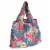 Wrapables Large Nylon Reusable Shopping Bag, Bouquet Perspective: front