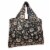 Wrapables Large Nylon Reusable Shopping Bag, Floral Deco Perspective: front