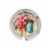 Wrapables Scenic Purse Hook Hanger, Foldable Handbag Table Hanger, Floral Butterfly Perspective: front