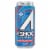 ASHOC Accelerator Blue Raspberry Energy Drink Can Perspective: front