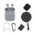 Airplus Wireless Bluetooth Earphones with Accessories Bundle - Gray Perspective: front