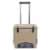 Xspec 45 Quart Towable Roto Molded Ice Chest Outdoor Cooler with Wheels, Sand Perspective: front