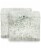 Cheer Collection Shaggy Long Hair Plush Faux Fur Accent Pillows - 20 x 20 inches - Set of 2 Perspective: front