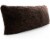 Cheer Collection Long Hair Shaggy Body Pillow 20  x 54 Perspective: front