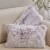 Cheer Collection  Shaggy Long Hair Plush Faux Fur Lumbar Accent Pillows - 12 x 20 - Set of 2 Perspective: front