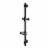 PULSE ShowerSpas Matte Black Adjustable Slide Bar Shower Panel Accessory Perspective: front