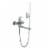 PULSE ShowerSpas Chrome Wall Mounted Tub Filler Perspective: front