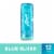 Alani Nu Blue Slush Energy Drink Can Perspective: front