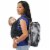 Baby K'tan Diaper Bag Soujorn -Tie Dye Black Perspective: front