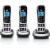 Motorola CD4013 Cordless Telephone - 3 Handsets Perspective: front