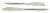 Vibhsa Stainless Steel Dinner Knives 6 Piece - Silver Glossy Perspective: front